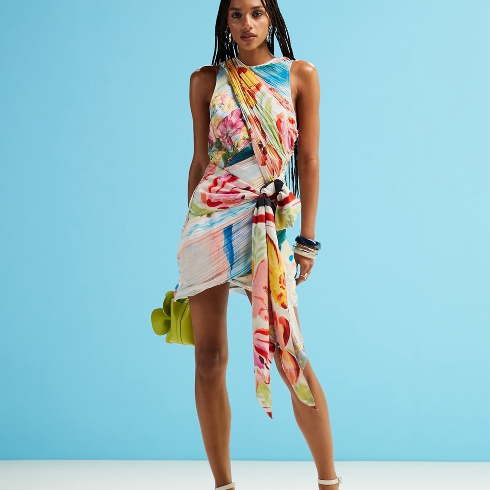 ASOS Multicolor Floral Mini Dress